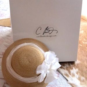 NEW!! PREMIER COUTURE Millinery Custom Made Elegant High Tea/Luncheon Hat